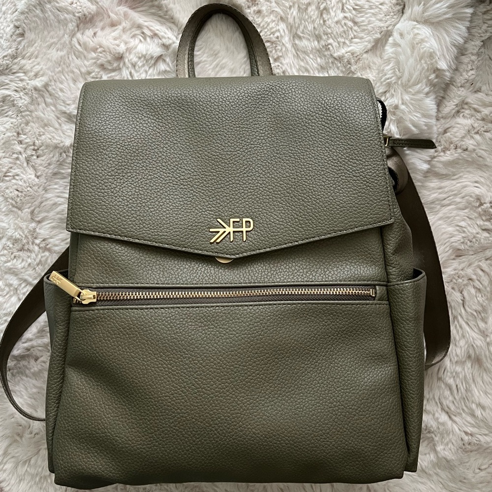 Freshly picked mini backpack olive green